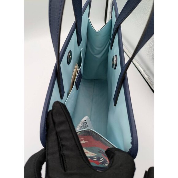 Gucci Coated Canvas Strawberry Stars Childrens Tote Red White Blue - Picture 5 of 9